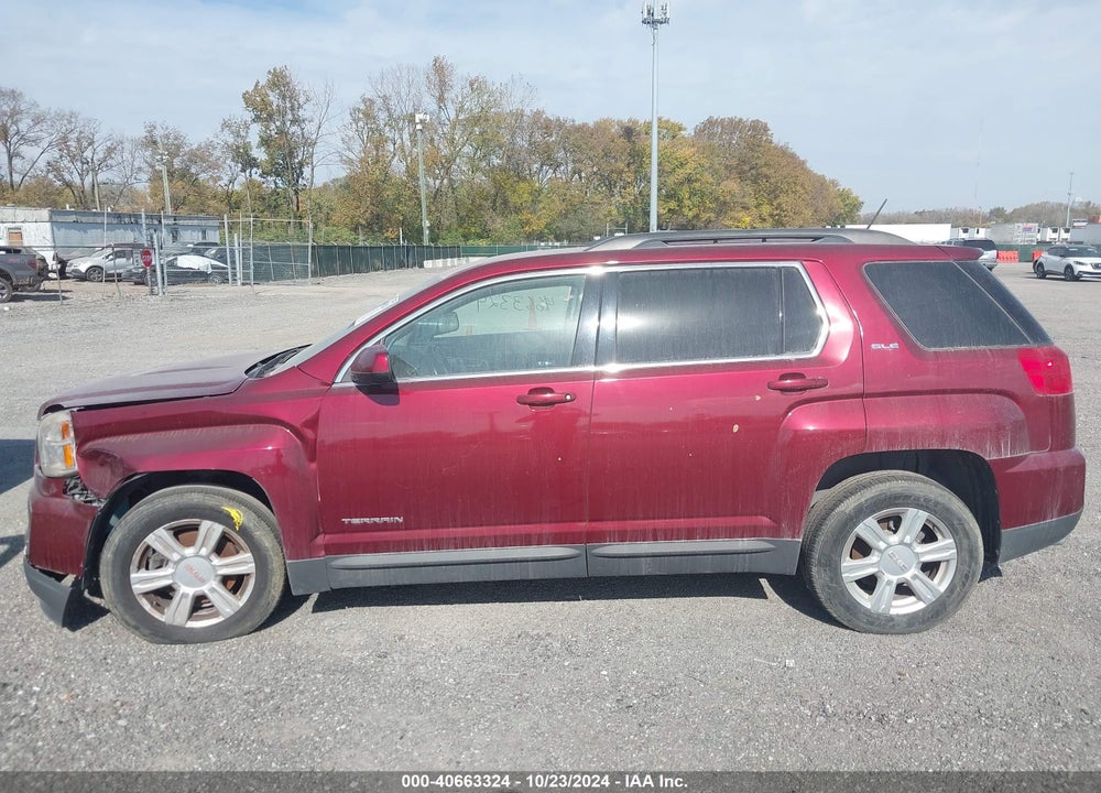 2016 GMC TERRAIN SLE-2 VIN: 2GKFLTEK3G6203404