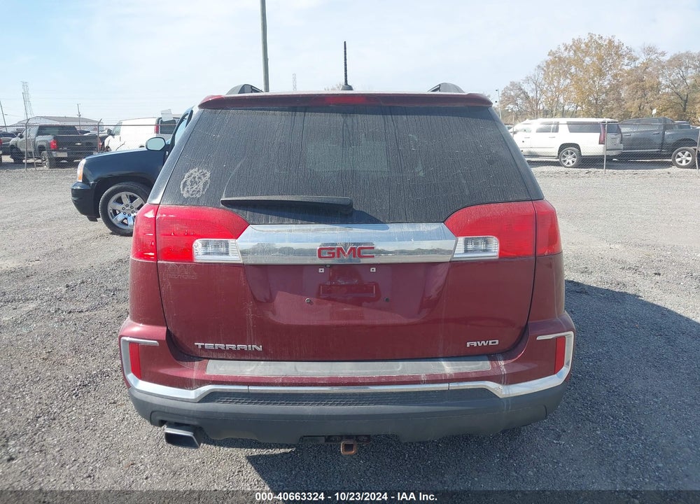 2016 GMC TERRAIN SLE-2 VIN: 2GKFLTEK3G6203404