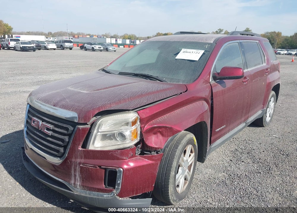 2016 GMC TERRAIN SLE-2 VIN: 2GKFLTEK3G6203404