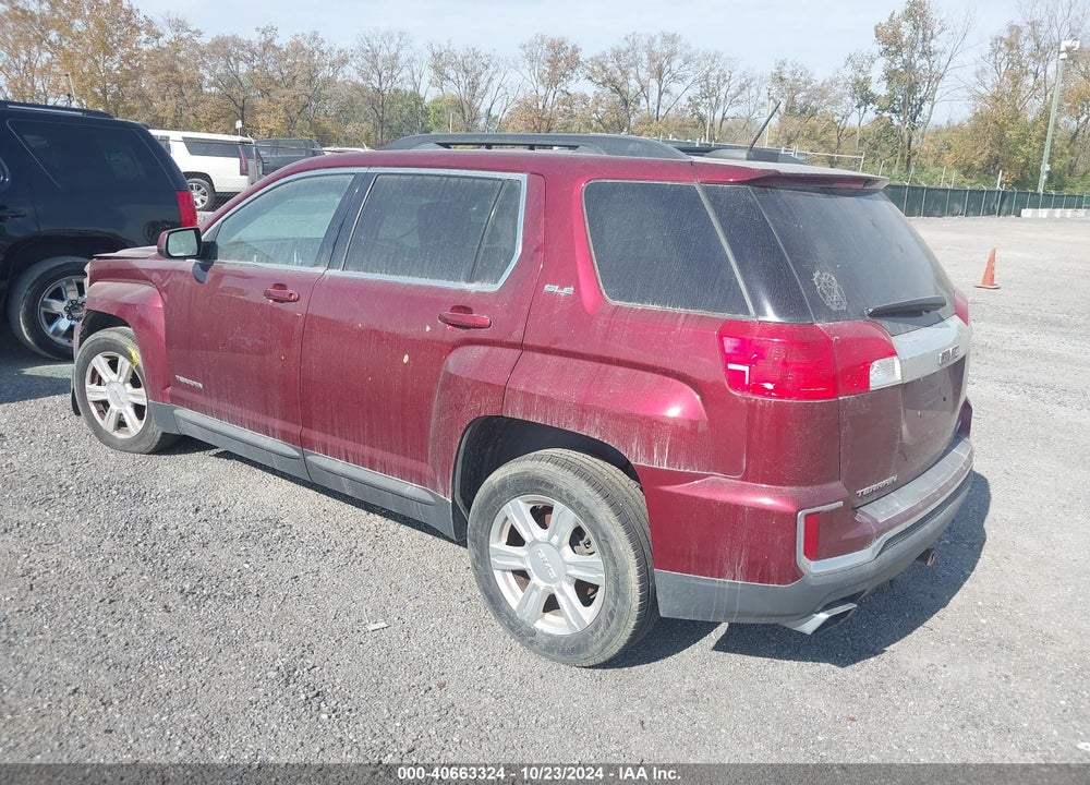 2016 GMC TERRAIN SLE-2 VIN: 2GKFLTEK3G6203404