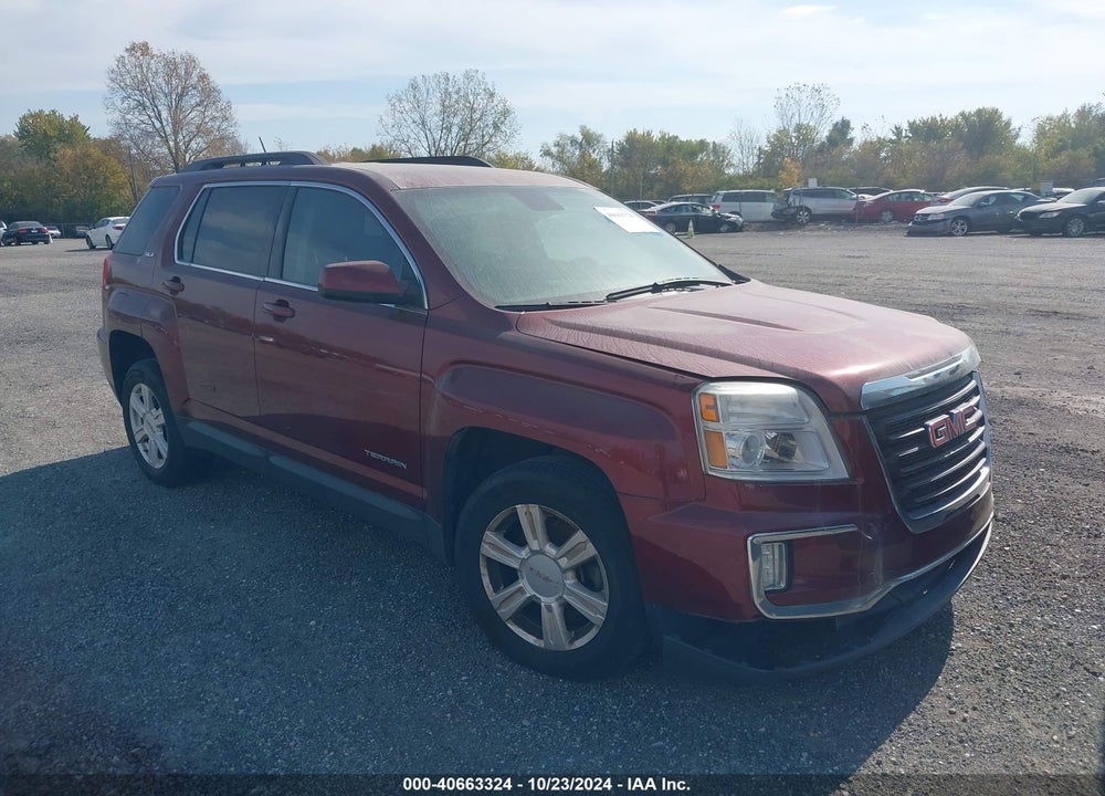 2016 GMC TERRAIN SLE-2 VIN: 2GKFLTEK3G6203404