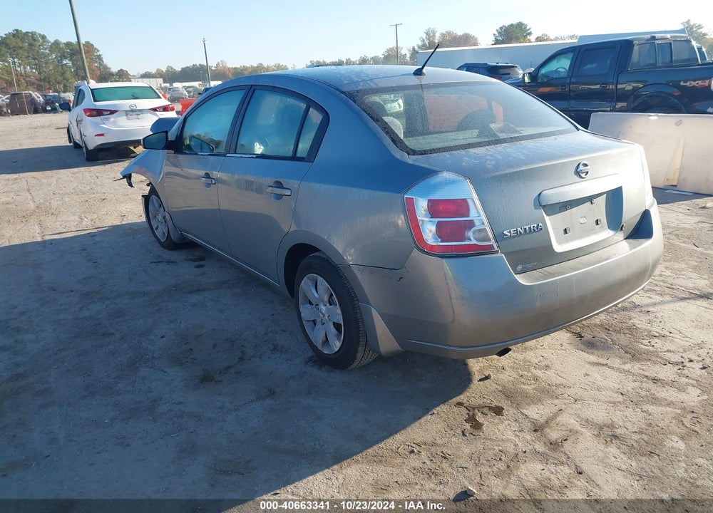2008 NISSAN SENTRA 2.0 VIN: 3N1AB61E48L737974