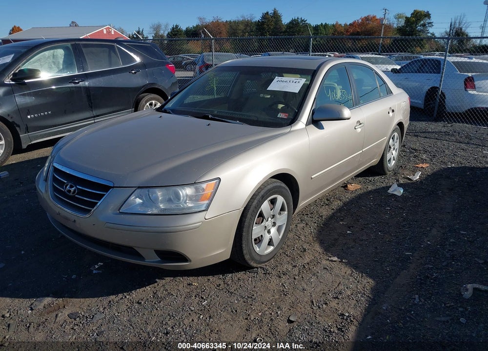2009 HYUNDAI SONATA GLS V6 VIN: 5NPET46F99H462993