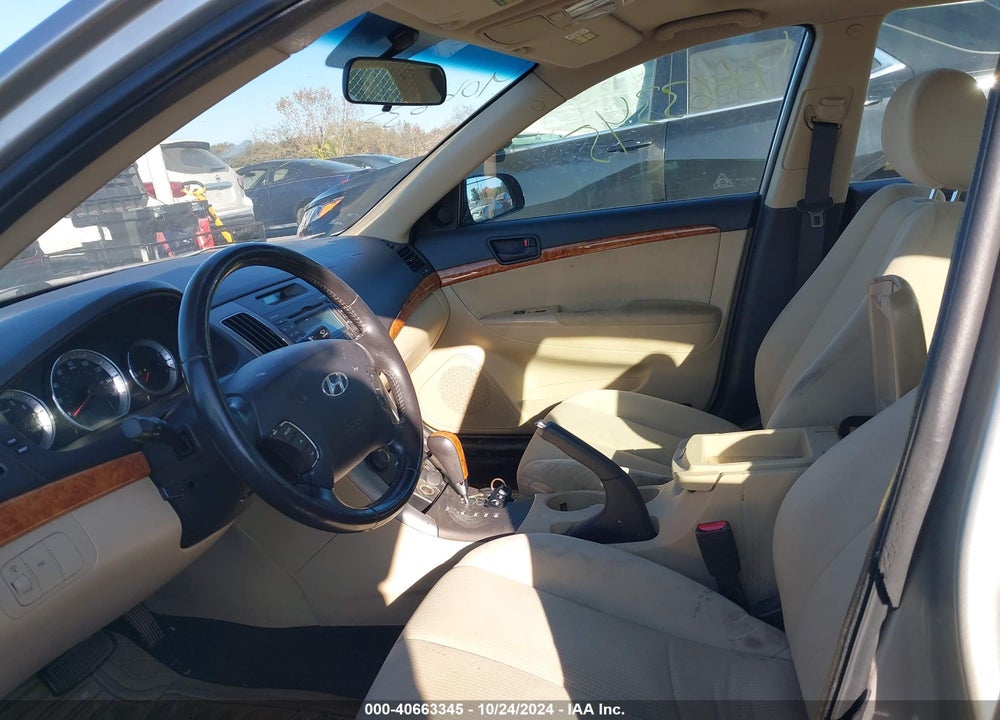2009 HYUNDAI SONATA GLS V6 VIN: 5NPET46F99H462993