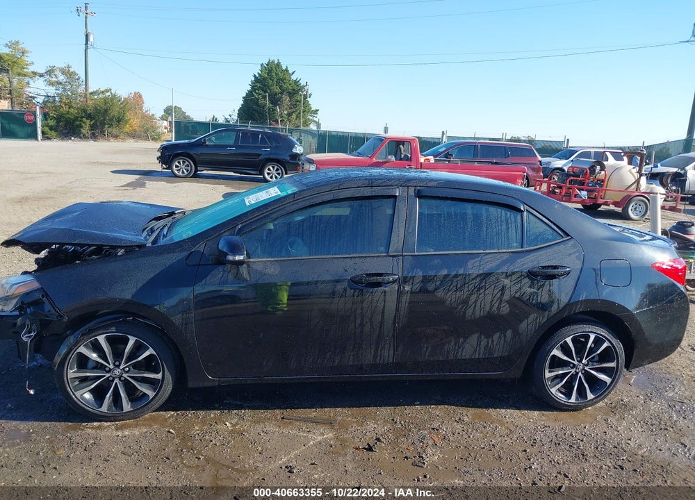 2018 TOYOTA COROLLA SE VIN: 2T1BURHE7JC019623
