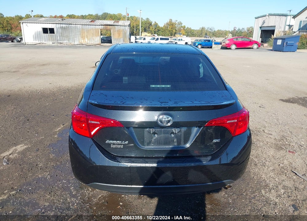 2018 TOYOTA COROLLA SE VIN: 2T1BURHE7JC019623