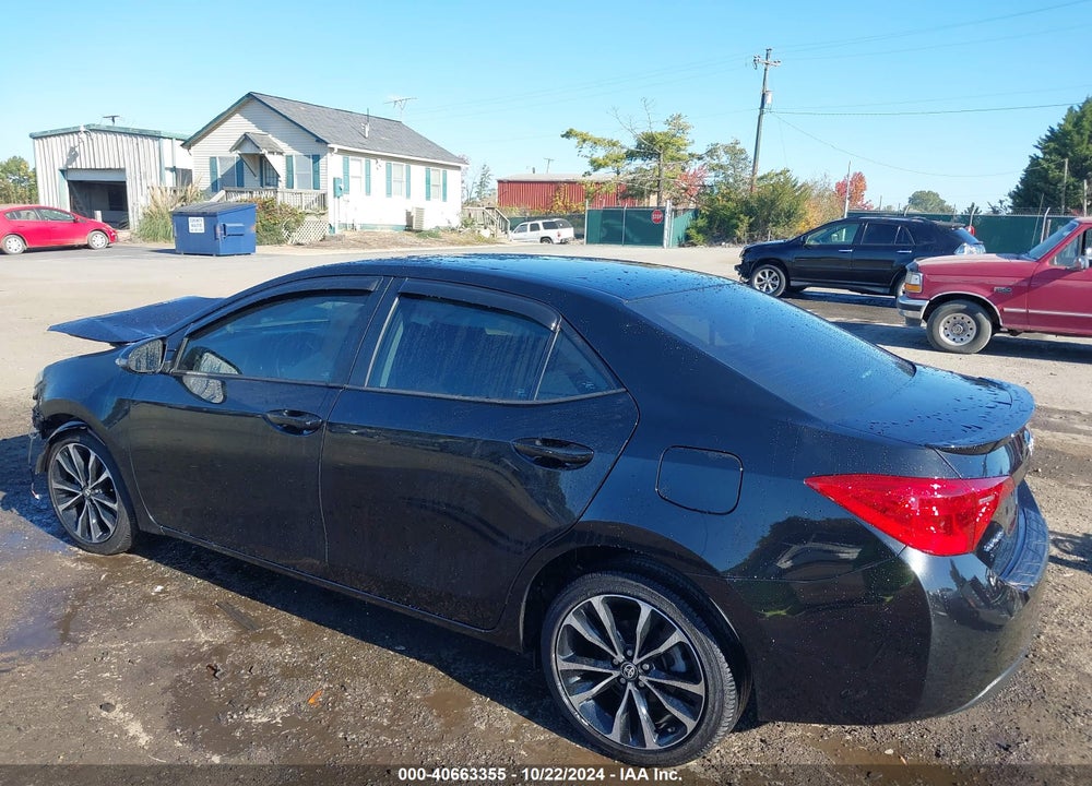 2018 TOYOTA COROLLA SE VIN: 2T1BURHE7JC019623