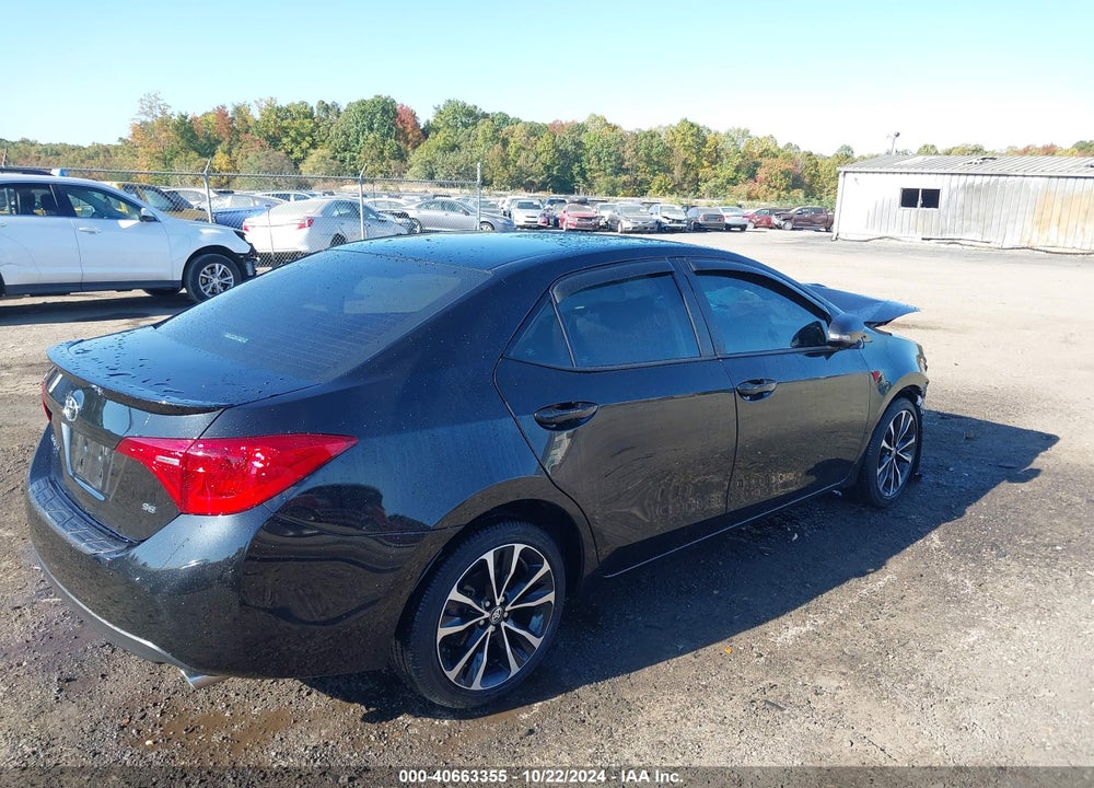 2018 TOYOTA COROLLA SE VIN: 2T1BURHE7JC019623