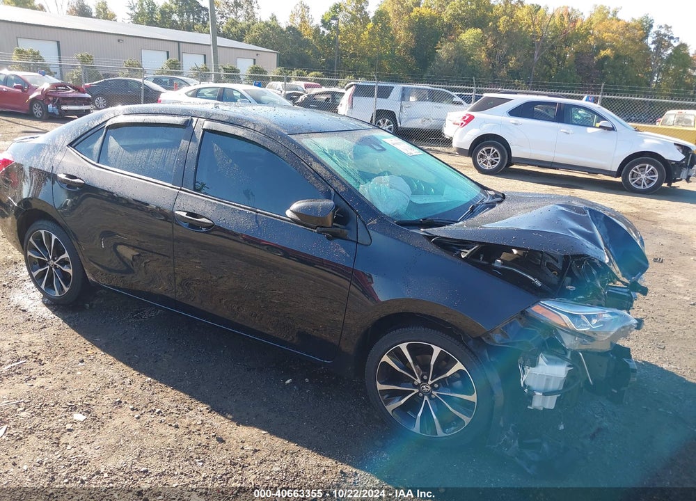 2018 TOYOTA COROLLA SE VIN: 2T1BURHE7JC019623