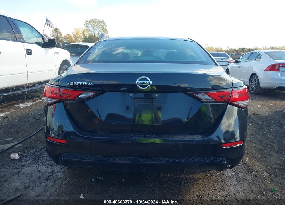 2022 NISSAN SENTRA S XTRONIC CVT VIN: 3N1AB8BV7NY237817