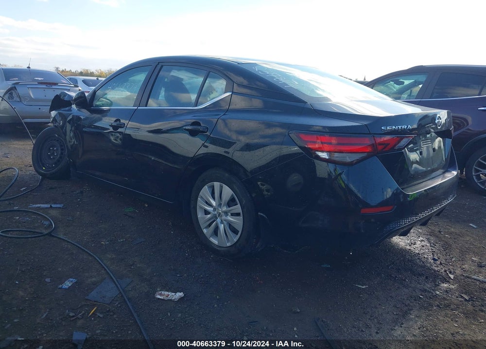2022 NISSAN SENTRA S XTRONIC CVT VIN: 3N1AB8BV7NY237817