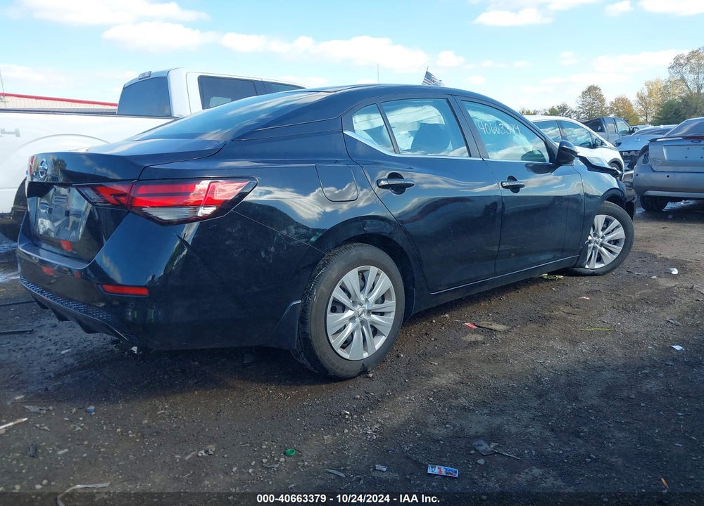 2022 NISSAN SENTRA S XTRONIC CVT VIN: 3N1AB8BV7NY237817