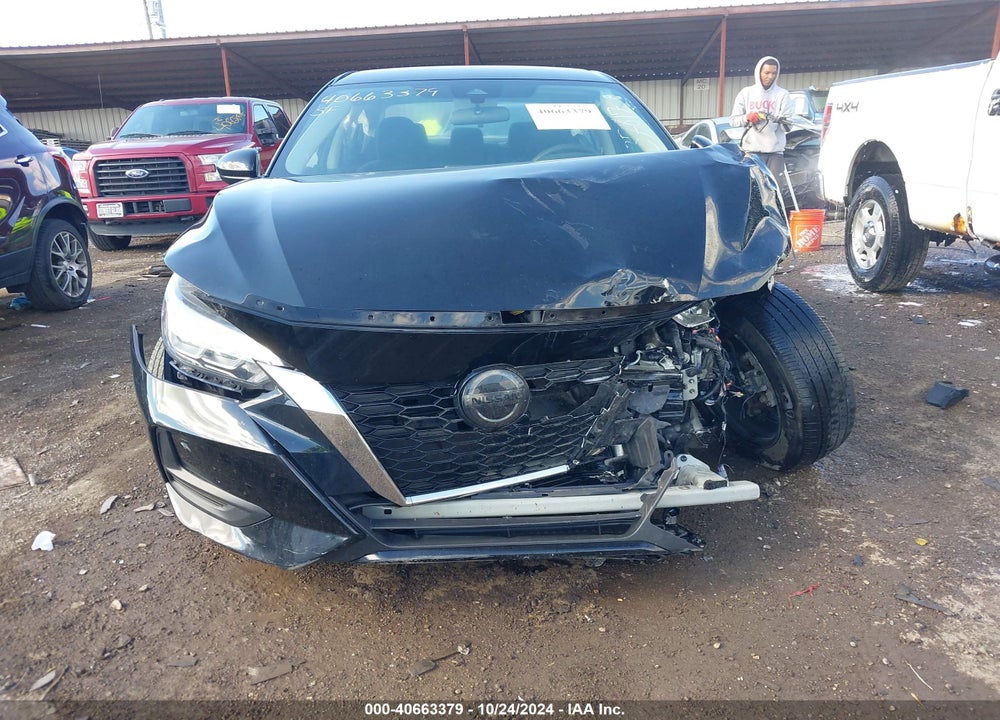 2022 NISSAN SENTRA S XTRONIC CVT VIN: 3N1AB8BV7NY237817