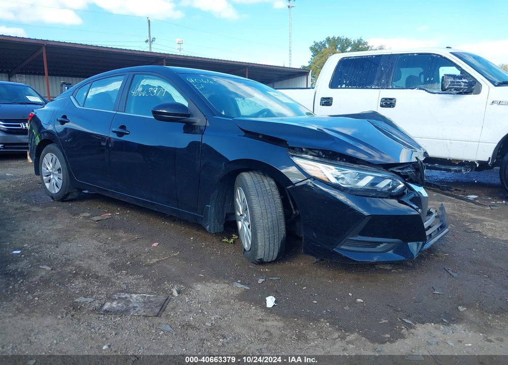 2022 NISSAN SENTRA S XTRONIC CVT VIN: 3N1AB8BV7NY237817