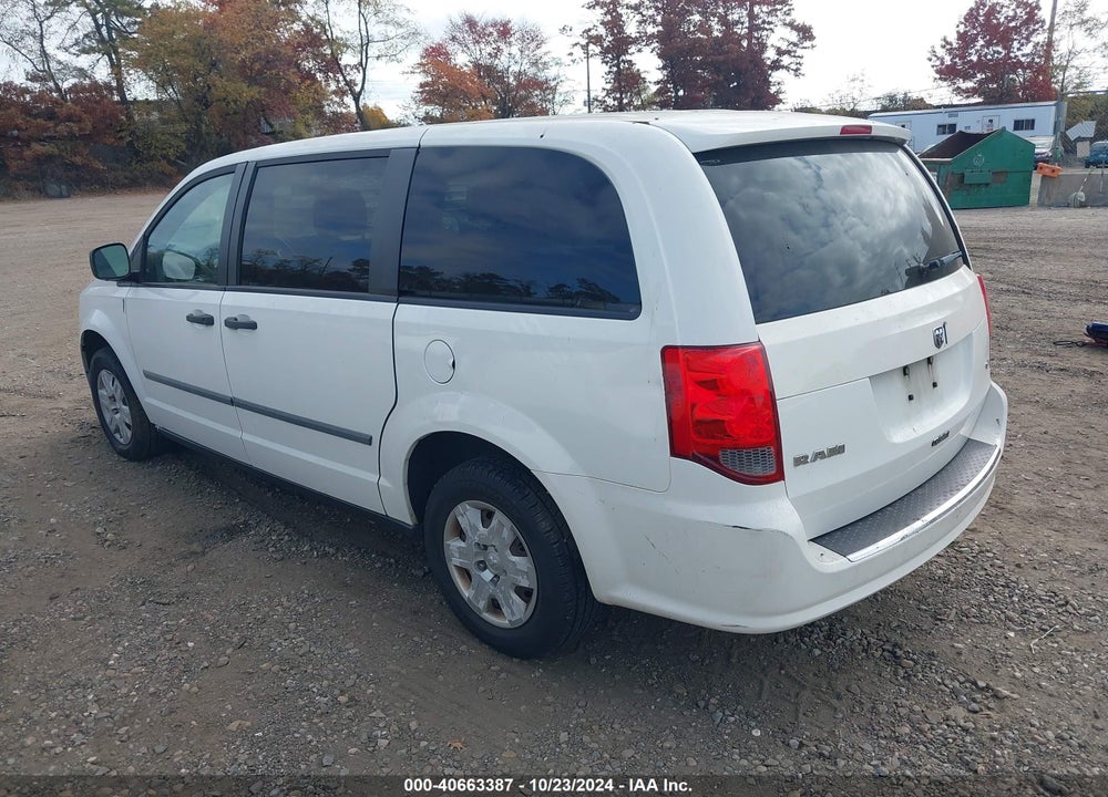 2012 RAM CARGO C/V VIN: 2C4RDGAG8CR148441