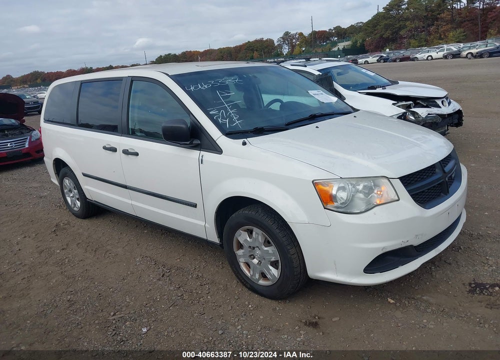 2012 RAM CARGO C/V VIN: 2C4RDGAG8CR148441