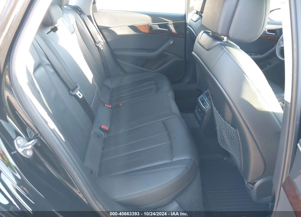 2019 AUDI A4 45 PREMIUM VIN: WAUENAF41KA118687