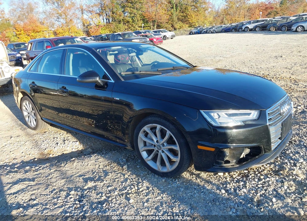 2019 AUDI A4 45 PREMIUM VIN: WAUENAF41KA118687