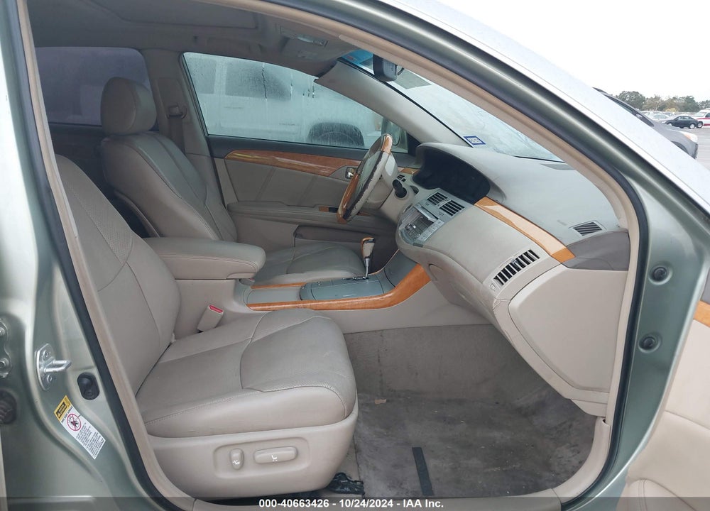2007 TOYOTA AVALON LIMITED VIN: 4T1BK36B87U180467