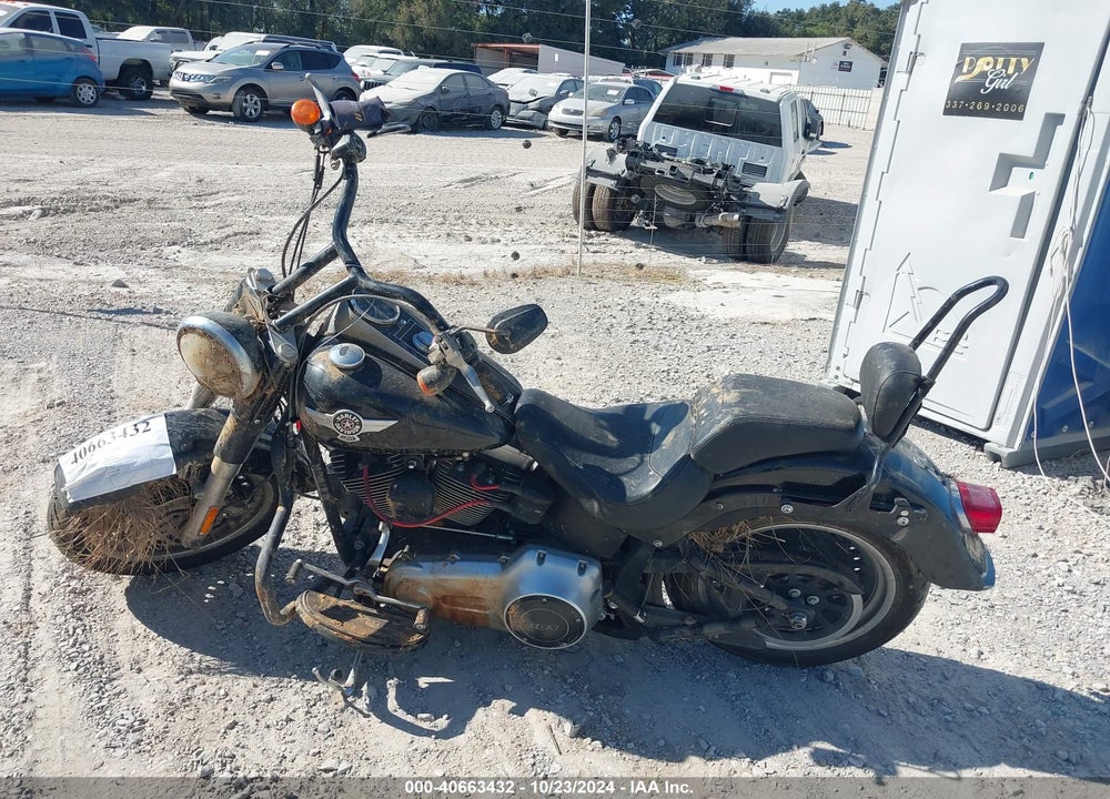 2014 HARLEY-DAVIDSON FLSTFB FATBOY LO VIN: 1HD1JNV17EB047407