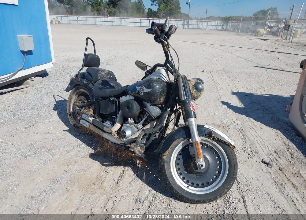2014 HARLEY-DAVIDSON FLSTFB FATBOY LO VIN: 1HD1JNV17EB047407
