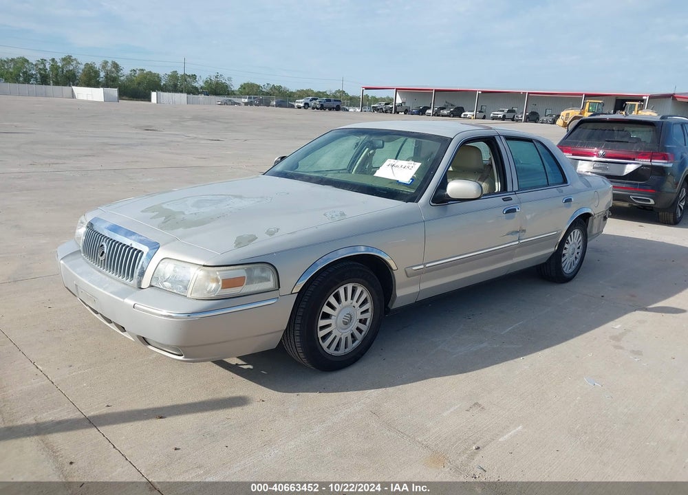 2008 MERCURY GRAND MARQUIS LS VIN: 2MEFM75V58X631463