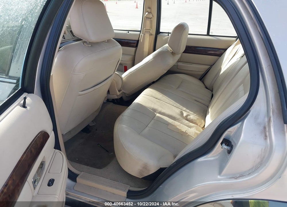 2008 MERCURY GRAND MARQUIS LS VIN: 2MEFM75V58X631463