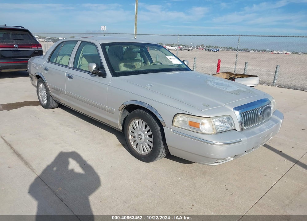 2008 MERCURY GRAND MARQUIS LS VIN: 2MEFM75V58X631463