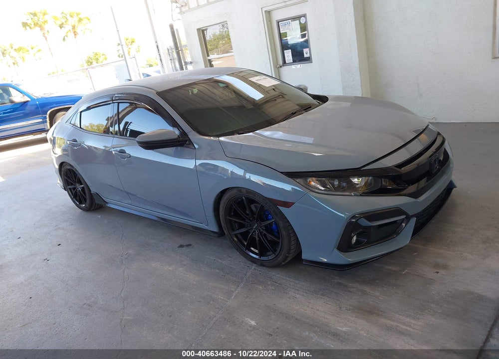 2021 HONDA CIVIC SPORT VIN: SHHFK7H44MU212555