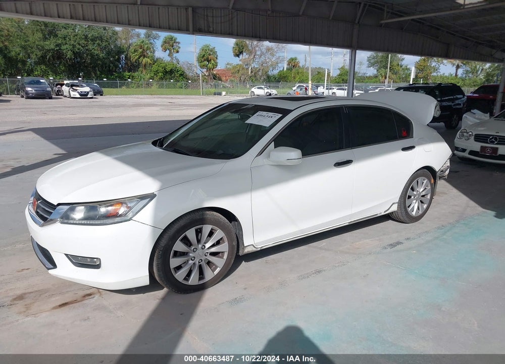 2013 HONDA ACCORD EX-L VIN: 1HGCR2F80DA113055