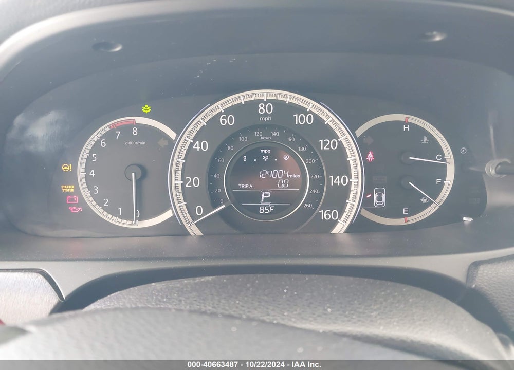2013 HONDA ACCORD EX-L VIN: 1HGCR2F80DA113055