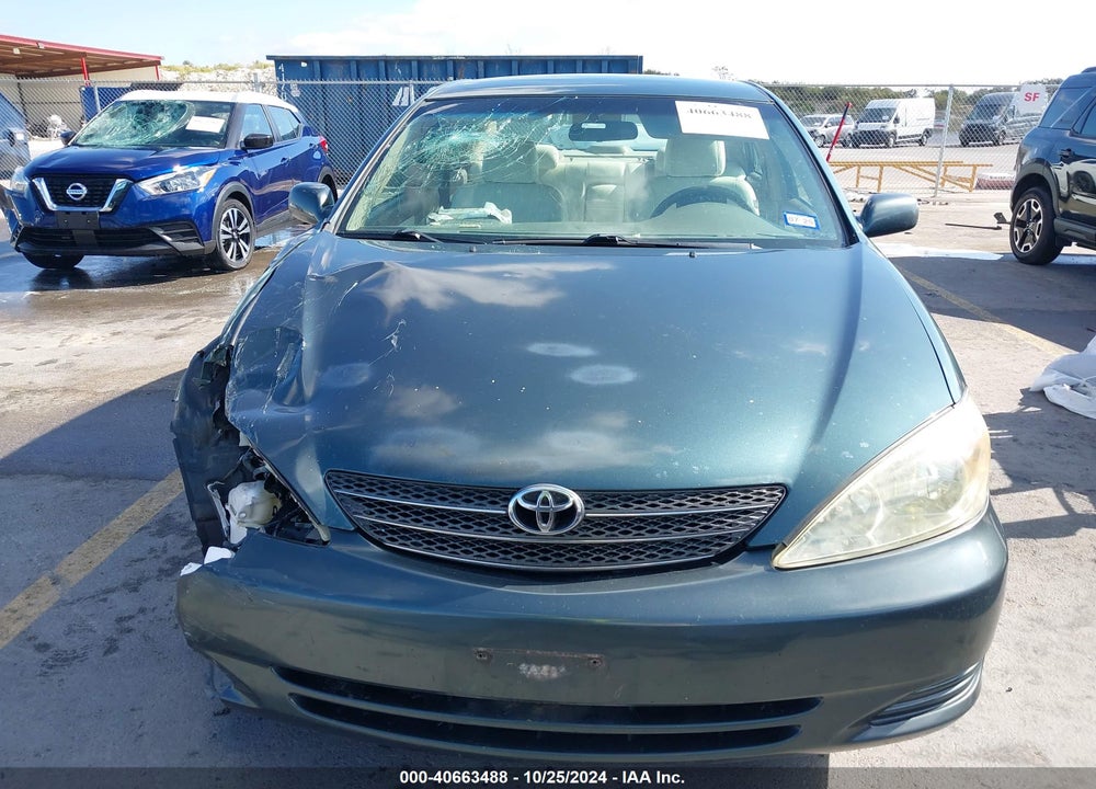 2004 TOYOTA CAMRY LE VIN: 4T1BE30KX4U346998