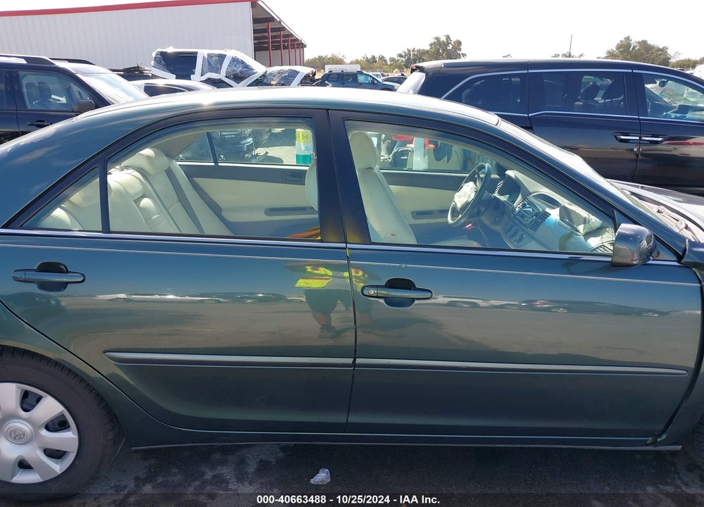2004 TOYOTA CAMRY LE VIN: 4T1BE30KX4U346998