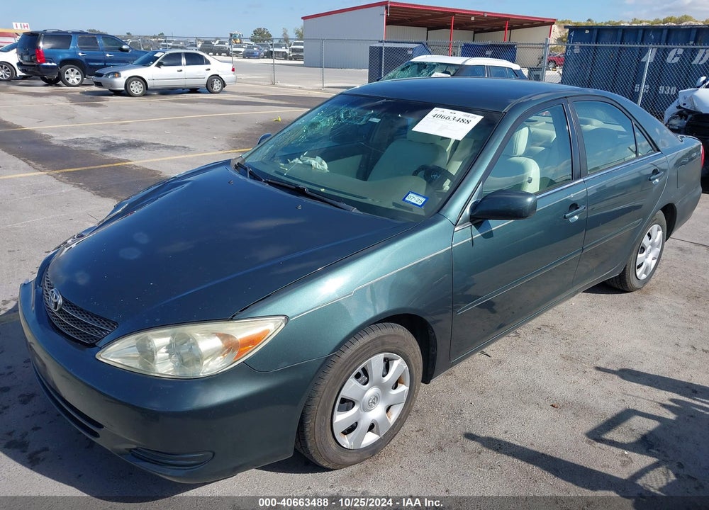 2004 TOYOTA CAMRY LE VIN: 4T1BE30KX4U346998