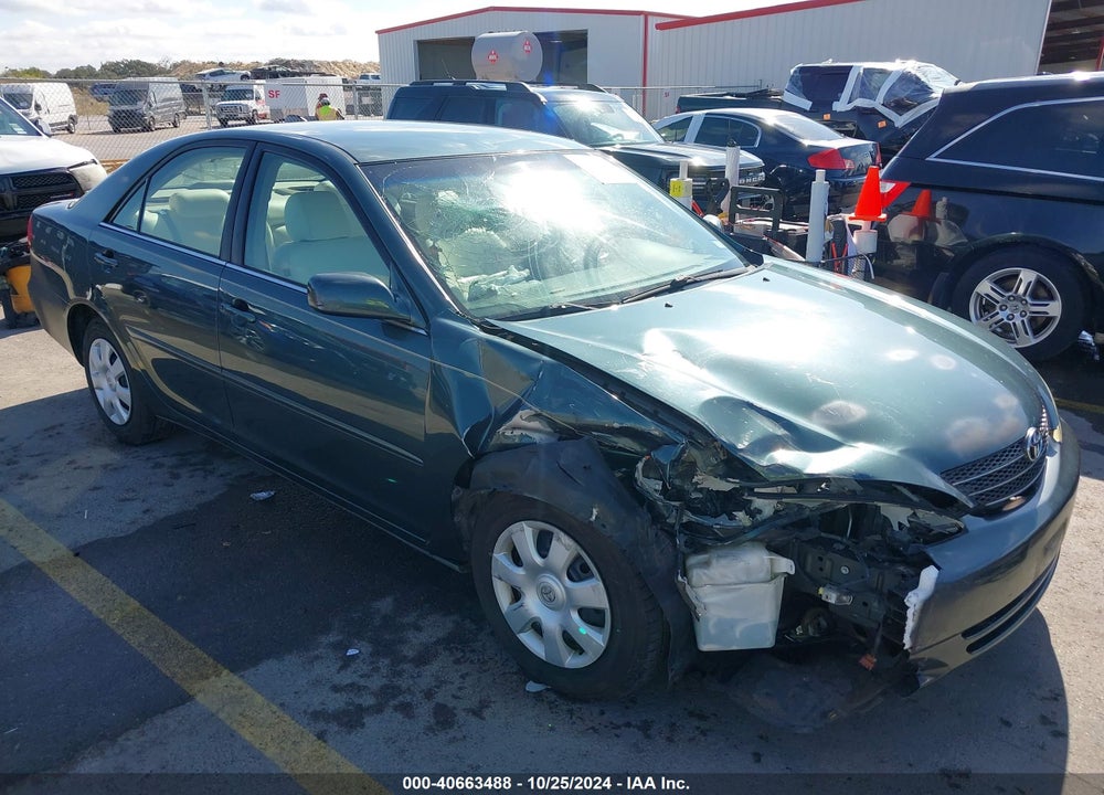 2004 TOYOTA CAMRY LE VIN: 4T1BE30KX4U346998