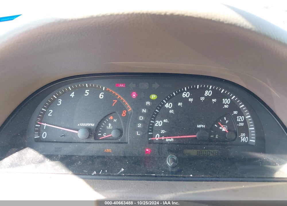 2004 TOYOTA CAMRY LE VIN: 4T1BE30KX4U346998