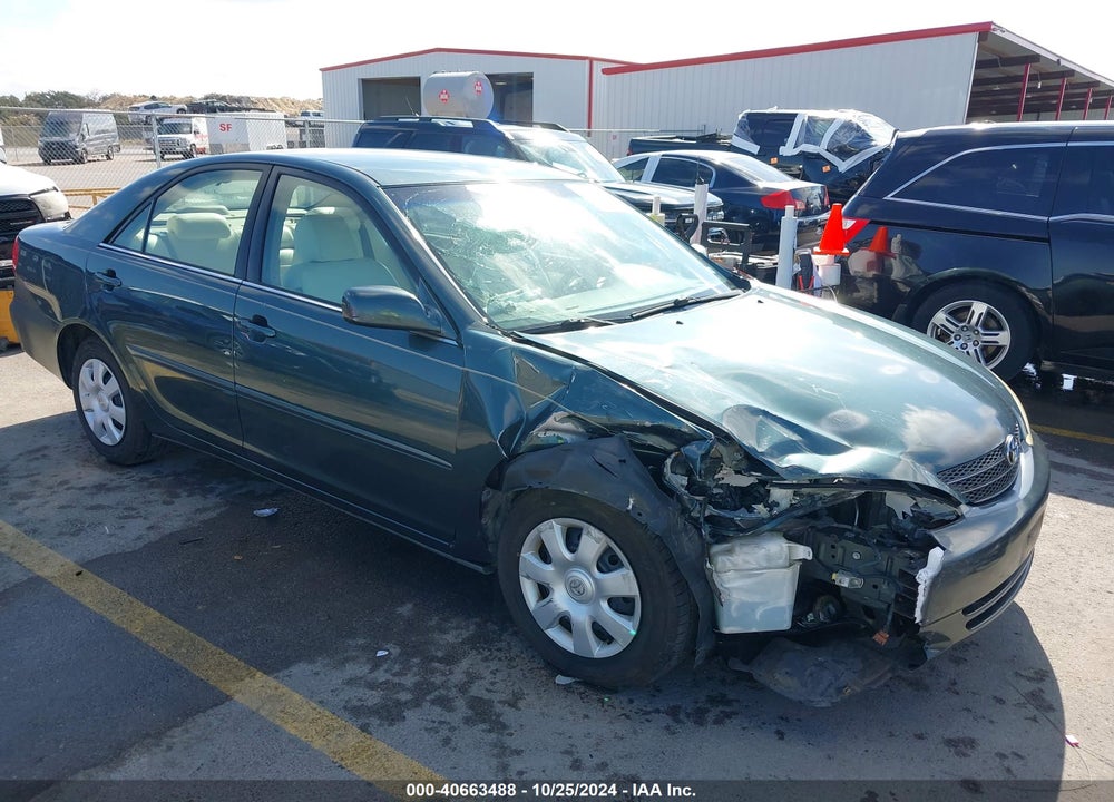 2004 TOYOTA CAMRY LE VIN: 4T1BE30KX4U346998