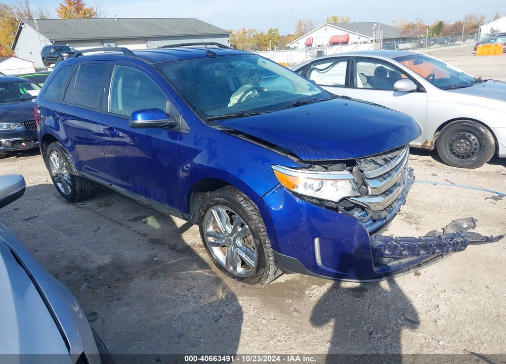 2013 FORD EDGE SEL VIN: 2FMDK4JC8DBC02256