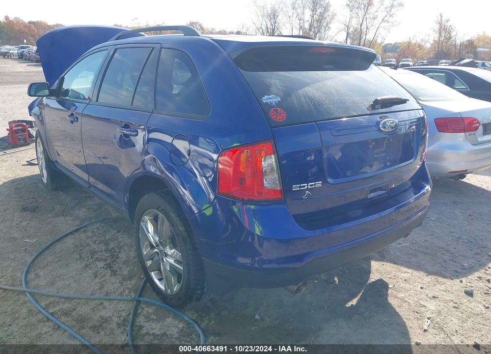 2013 FORD EDGE SEL VIN: 2FMDK4JC8DBC02256