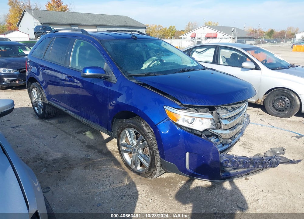 2013 FORD EDGE SEL VIN: 2FMDK4JC8DBC02256