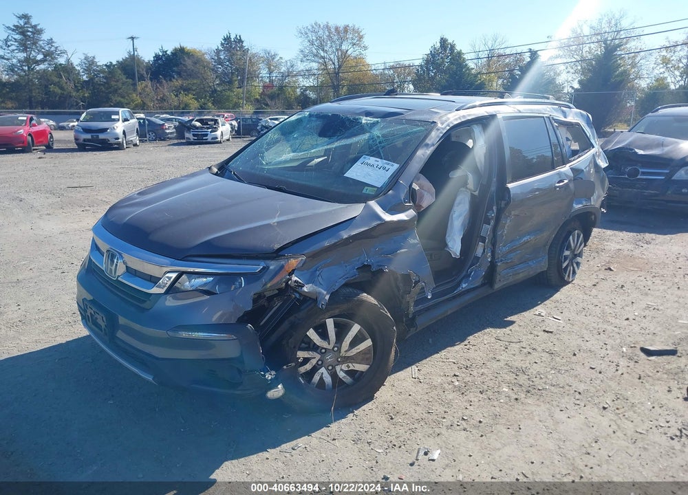 2020 HONDA PILOT AWD EX-L VIN: 5FNYF6H50LB063156
