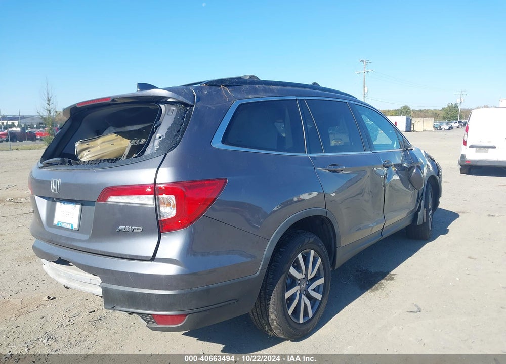 2020 HONDA PILOT AWD EX-L VIN: 5FNYF6H50LB063156