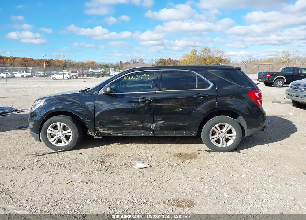 2016 CHEVROLET EQUINOX LS VIN: 2GNFLEEK6G6213780