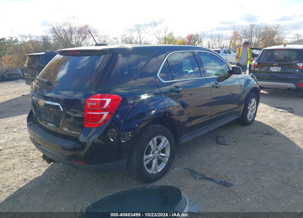 2016 CHEVROLET EQUINOX LS VIN: 2GNFLEEK6G6213780