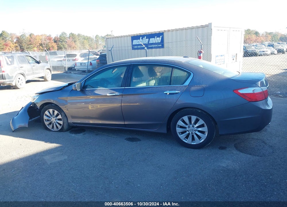 2014 HONDA ACCORD EX-L VIN: 1HGCR2F80EA080561