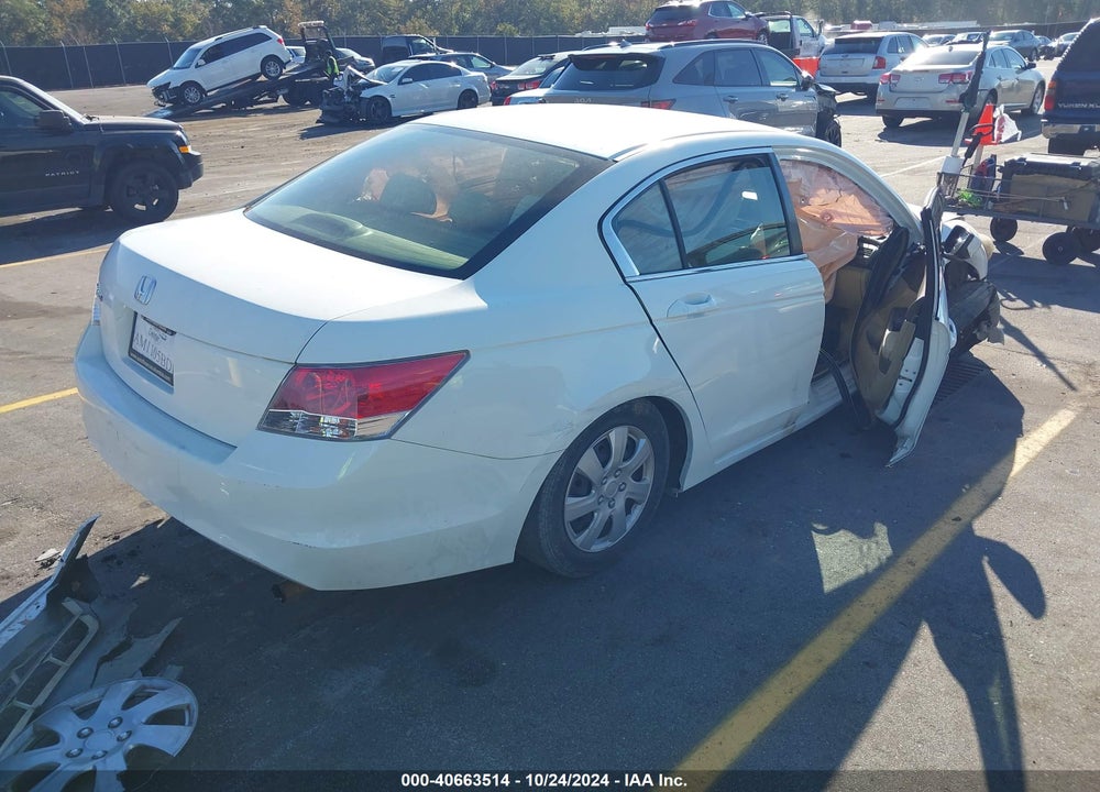 2008 HONDA ACCORD 2.4 LX VIN: JHMCP26338C077931