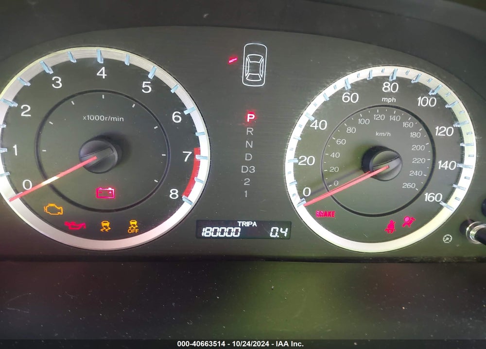2008 HONDA ACCORD 2.4 LX VIN: JHMCP26338C077931