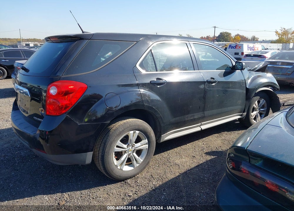 2012 CHEVROLET EQUINOX LS VIN: 2GNALBEK7C6323742