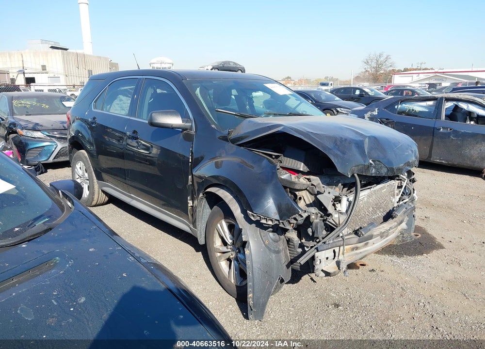 2012 CHEVROLET EQUINOX LS VIN: 2GNALBEK7C6323742