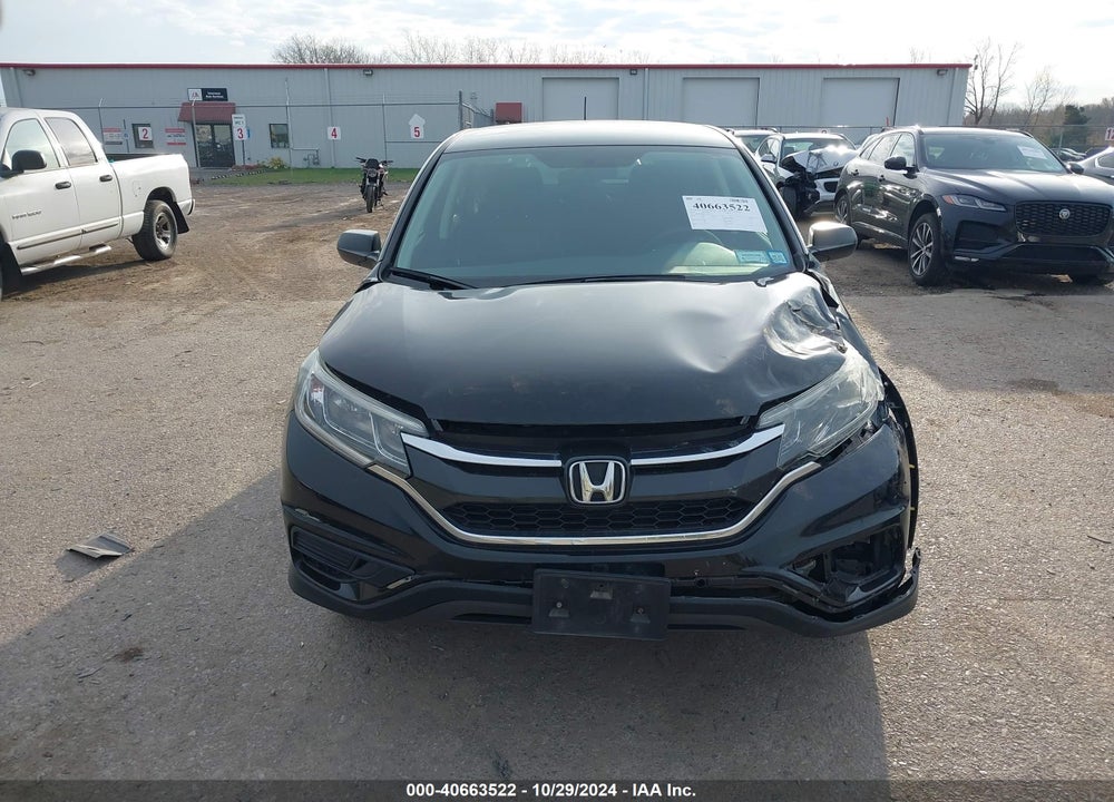 2016 HONDA CR-V SE VIN: 5J6RM4H43GL098583